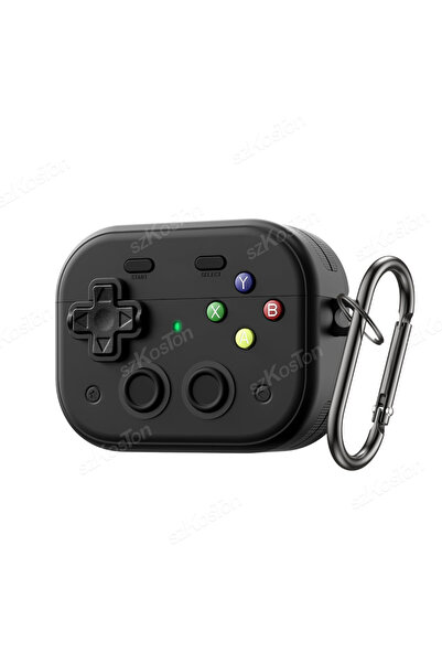 Choice جراب أسود صلب بتصميم أنيق من كول لسماعات AirPods Pro 3 مع مشبك قفل آمن...