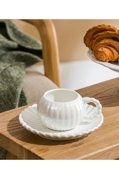 LC Waikiki LCW HOME Porselen Kahve Fincani 220 ml