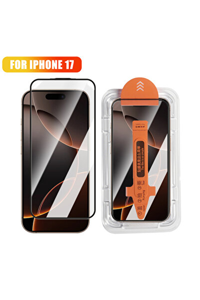 Choice7 3 PACK for iPhone17 Easy To Install Tempered Glass Screen Protectors ...