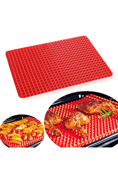 Choice1 قطعتان من حصائر الخبز المصنوعة من السيليكون، مقاس 39 × 27.5 سم، على ش...