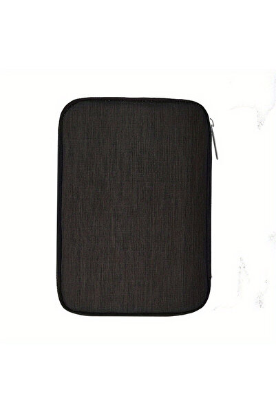 Choice1 حقيبة تنظيم كابلات متعددة الجيوب سوداء اللون، قطعة واحدة، مثالية للسف...