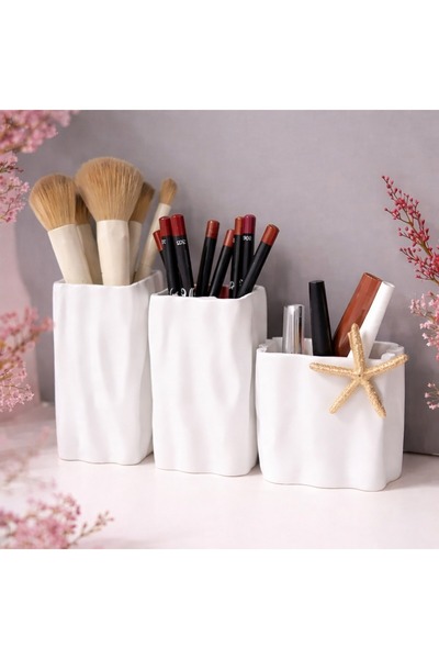 İFAA 3-Piece Cosmetic Organizer – Makeup Organizer Set