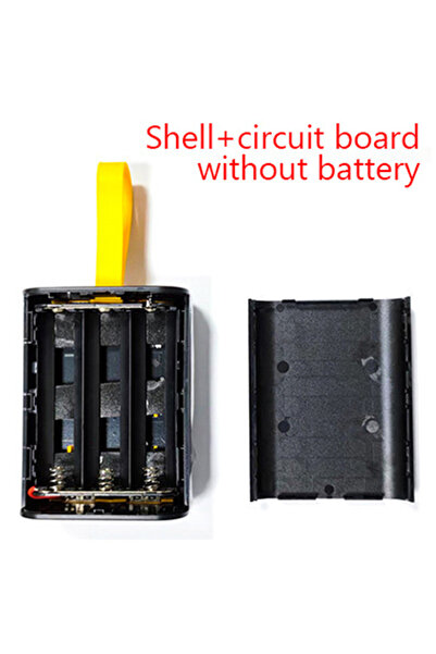 Choice صندوق تخزين البطارية 3*18650 حافظات بنك الطاقة صندوق تخزين البطارية ضو...