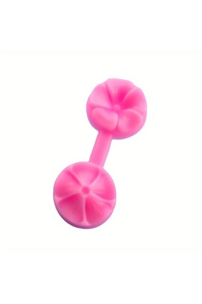 Choice 1pc 1Pc Flower Press Silicone Mold Polymer Clay Floral Roses Flowers E...