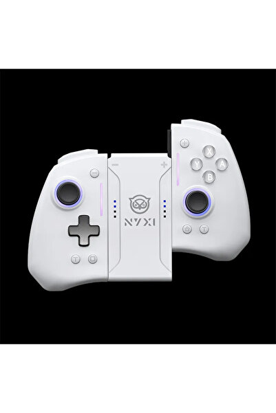 Choice وحدة تحكم ألعاب لاسلكية NYXI Hyperion Pro بيضاء اللون لجهاز Switch 2/S...