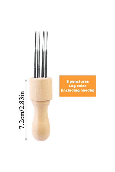 Choice3 type9 KRABALL 1PC Wooden Handle Wool Felting Needle For Beginners Dol...