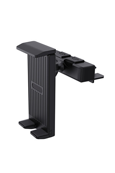 Choice حامل هاتف وجهاز لوحي للسيارة، أسود اللون، يُثبّت في فتحة مشغل الأقراص ...