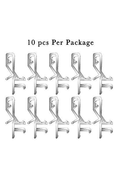 choice2 1 10pcs Plastic Valance Clips Portable Clear Horizontal Blind Clips W...
