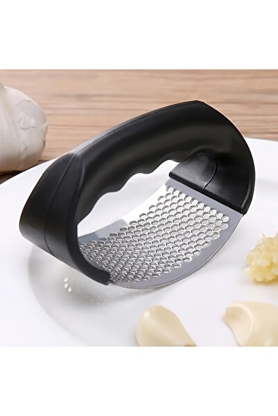 Choice black Garlic Press, Stainless Steel Garlic Press, Shakable Metal Garli...