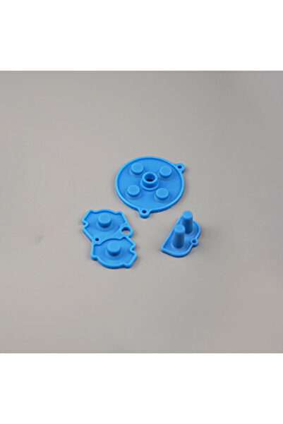 Choice1 أزرار موصلة عالية الجودة من JCD باللون الأزرق لجهاز GBA، أزرار سيليكو...