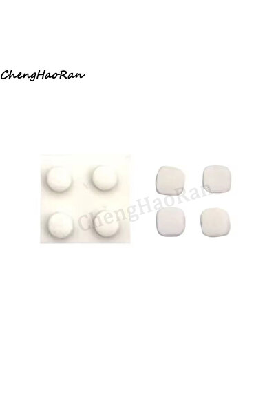 Choice5 White 1 Set Plugs For New 3DS XL/LL Cole Front and Rear Screws on Foo...