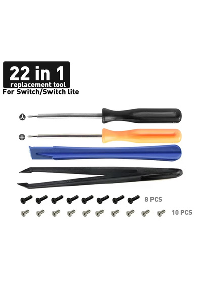 Choice1 22 in 1 3D Analog Joystick Thumb Stick Replacement Repair Kit Tool fo...