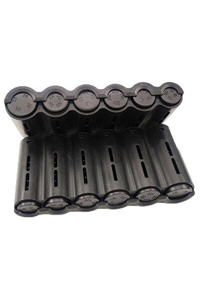 Choice 1PC Portable 6Slot Euro Coin Storage Dispenser Euro Coins Holder Colle...