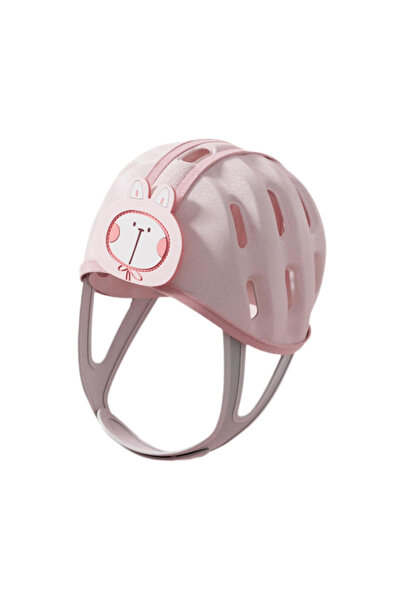 Kidizi Casca de protectie cap copii ajustabila Pink Bunny, ultra usoara, spum...