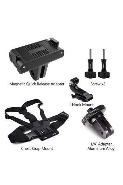 Choice7 مع طقم حزام الصدر، قاعدة تمديد محول مغناطيسي سريع الفك من OSMO 360 Ac...