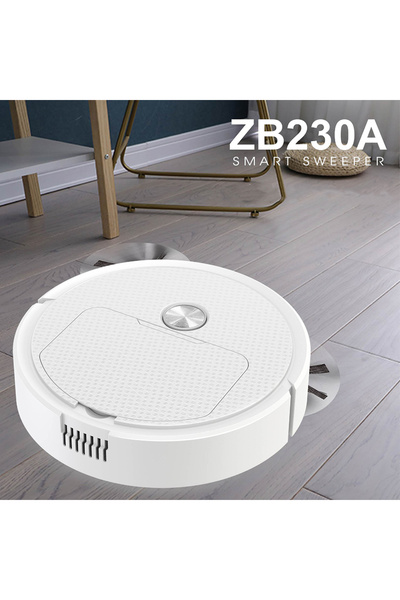 Choice ZB230A White 3 In 1 Smart Sweeping Robot Home Mini Sweeper Sweeping an...