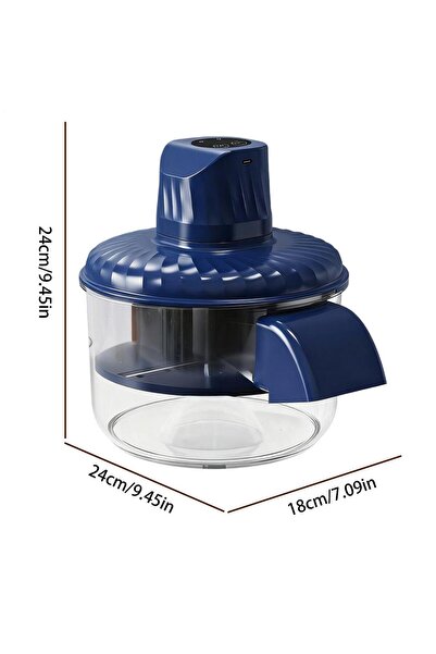 Choice Blue Wireless Grape Peeling Machine Large Capacity Automatic Kitchen S...