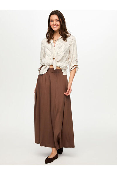 Faik Sönmez Maxi Boy Comfort Etek S26ETK001