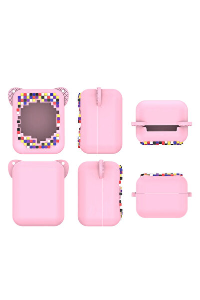 choice2 جراب سيليكون واقٍ من APWIKOGER Pink-C بطبعة حيوانية ثلاثية الأبعاد، م...