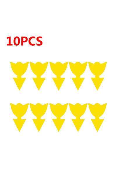 Choice8 tulips 10pcs 50-10Pcs Sticky Traps Fruit Fly Trap Yellow Sticky Bug T...