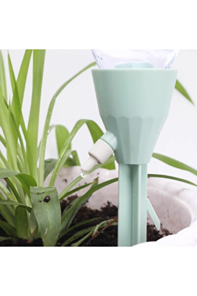 Choice1 مؤقت ري أوتوماتيكي أخضر مكون من 3 قطع، جهاز ري بالتنقيط منزلي شخصي للسفر