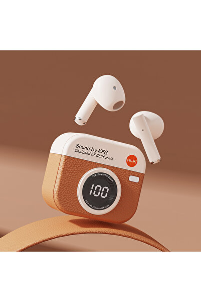 choice2 سماعات أذن لاسلكية بلوتوث براون Q86 TWS، سماعات رياضية ستيريو، سماعات...