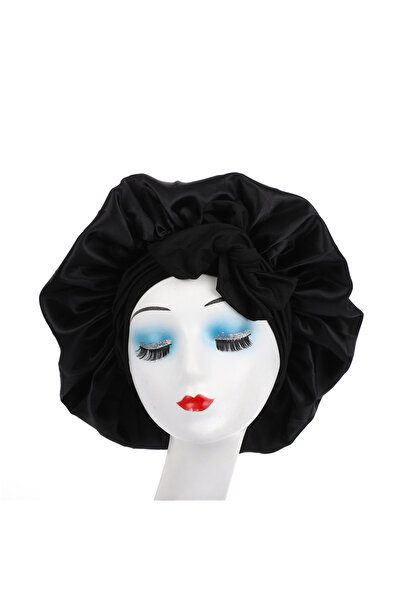 choice2 black1pcs 1/2pcs Satin Bonnet Silk Bonnet Adjustable Bonne For Sleepi...
