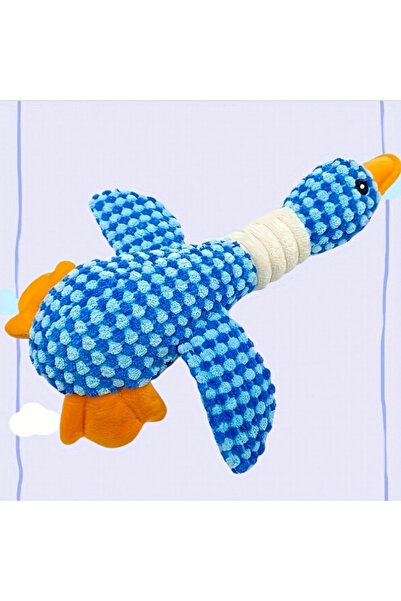 Choice1 لعبة إوزة زرقاء جديدة للكلاب والقطط، لعبة حيوانات أليفة مزدوج اللون، ...