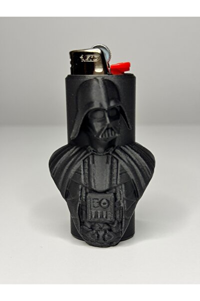 Nomika Design Darth Vader Figürlü Maxi Çakmak Dahil 3D Baskı Kılıf – Star War...