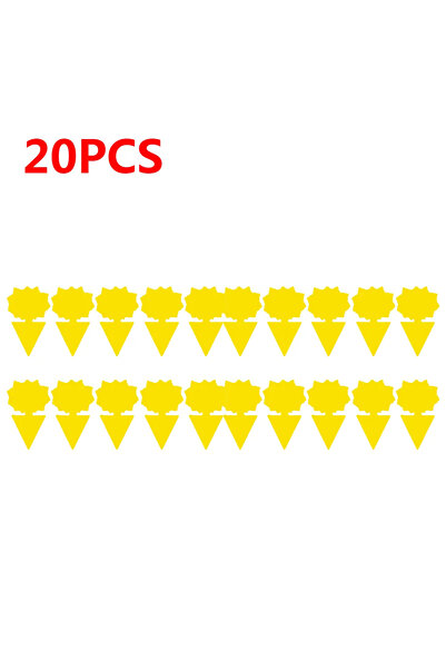 Choice1 20 قطعة من مصائد دوار الشمس اللاصقة، 50-10 قطع من مصائد ذباب الفاكهة ...