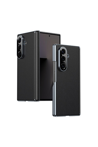 Choice4 غلاف هاتف من جلد لهاتف Galaxy Z Fold6، متوافق مع Z Fold 7 و6 و5 و4 و5...