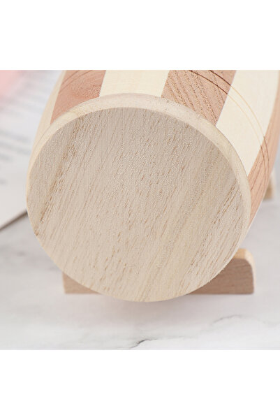 Choice one size 1Pcs Wooden Piggy Bank Money Box Money Box Savings Wine Barre...