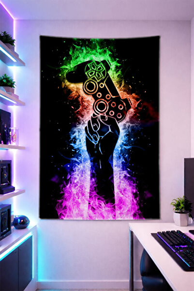 Reyhani Psp-7 Patterned Vertical Wall Covering Shiny Quality Fabric Room Deco...