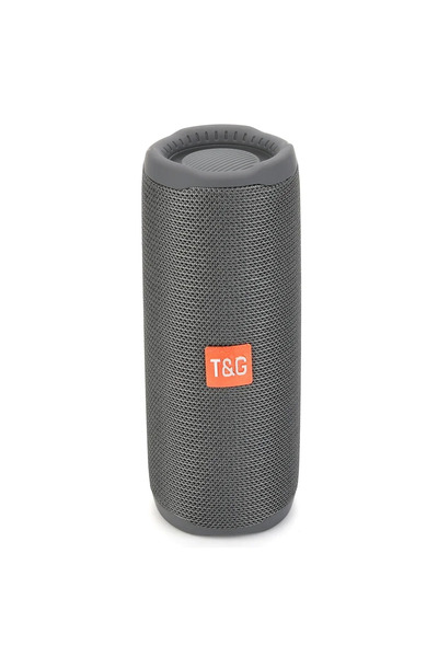 Choice4 TG365-Gray T&G TG365 Portable Bluetooth Speaker Dual Bass LED Wireles...