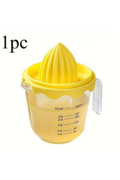 Choice Yellow Citrus Juicer Detachable Lemon Squeezer Small Fruit Juice Squee...