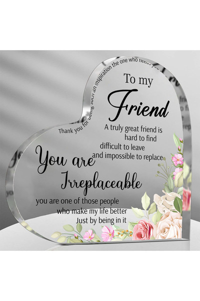 Choice Q64 قطعة واحدة، هدايا للصديقات، لوحة تذكارية للصداقة، هدية للأخت المقر...