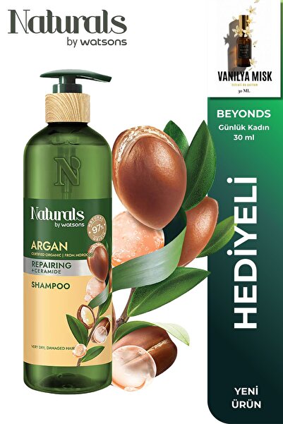 Naturals By Watsons Argan Oil Shampoo 490 ml Intensive Moisturizing Repairing...