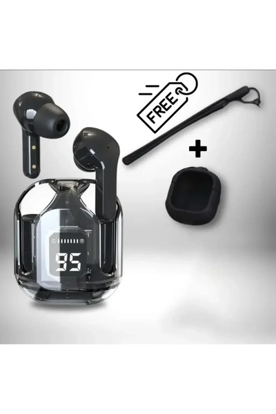 Choice3 سماعات أذن بلوتوث T2 TWS سوداء، لاسلكية 5.0، سماعات رياضية للألعاب، م...