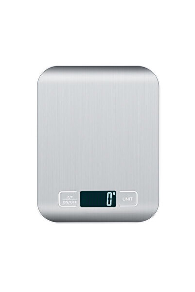 Choice1 ميزان مطبخ رقمي قابل للشحن ببطارية سعة 5 كجم، شاشة LED، لوحة من الفول...