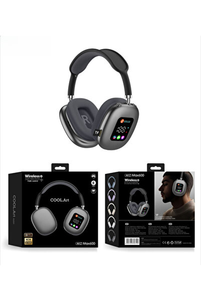 Choice Black 1pc New AKZ MAX600 Wireless Ear Hanging Bluetooth Earphones RGB ...