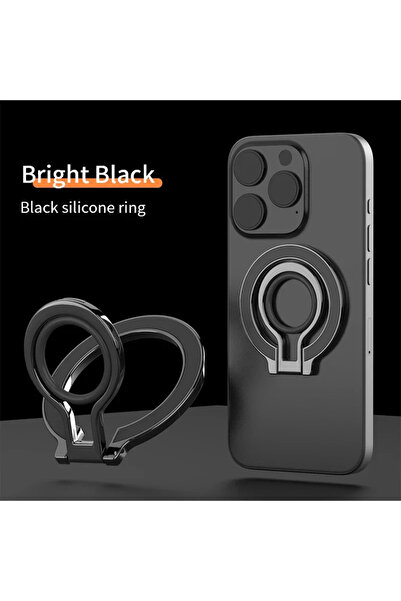 Choice Black Mobile Phone Finger Ring Magnetic Holder for Magsafe Magnet Brac...