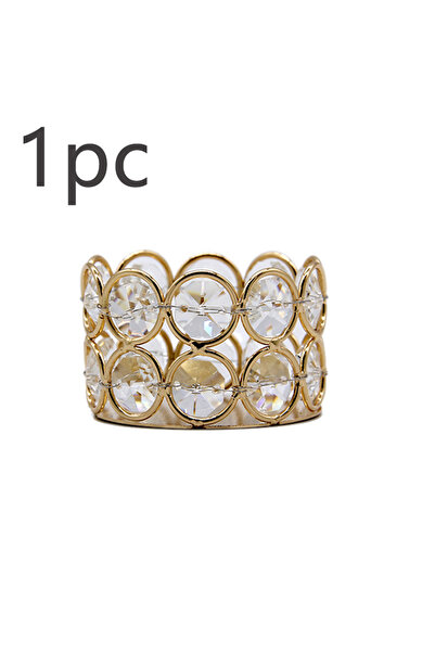 Choice 1pc 1/6pcs Candlesticks Crystal Tea Light Table Decoration Gift Box Ca...