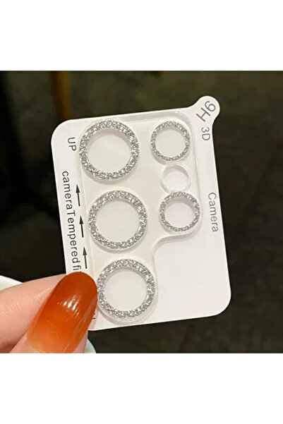 Choice8 For S25Ultra Silver Other For S25 Ultra Glitter Camera Lens Protector...