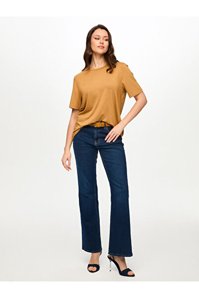 Faik Sönmez Yuvarlak Yaka Kısa Kol T-Shırt S26TSH002