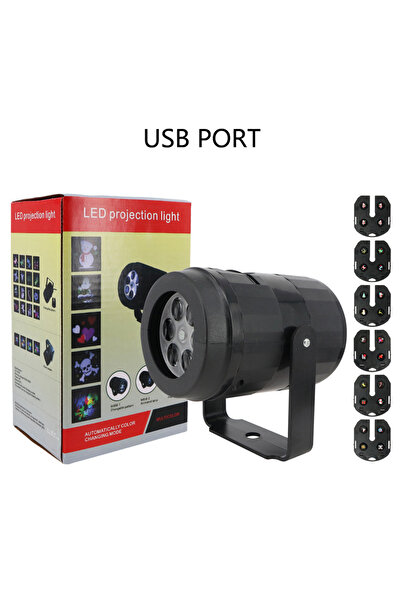 Choice1 أضواء بروجكتور LED لعيد الميلاد تعمل بمنفذ USB، 6 أنماط قابلة للتبديل...