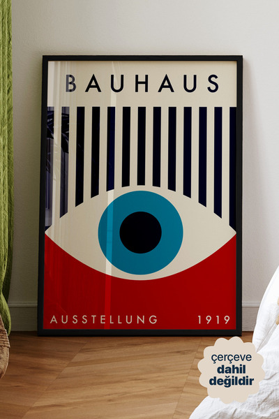 Persona Istanbul Bauhaus "The Vision" - 1919 Sergi Posteri (Çerçevesiz)