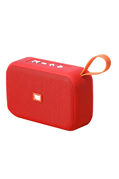 Choice9 مكبر صوت بلوتوث محمول صغير لاسلكي مقاوم للماء، طراز B، أحمر، مزود برا...