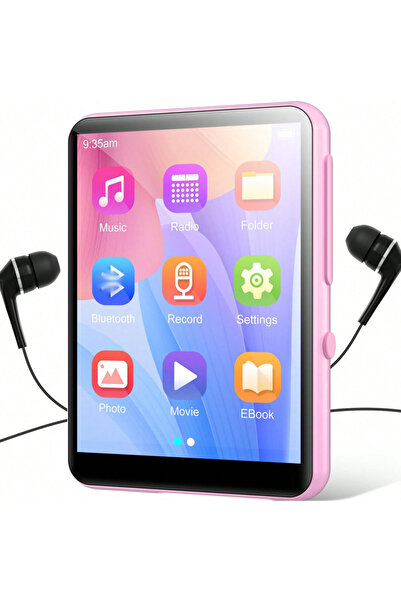 Choice 64 GB Pink MP3 Player with Bluetooth 5.3, Portable HiFi Lossless Sound...