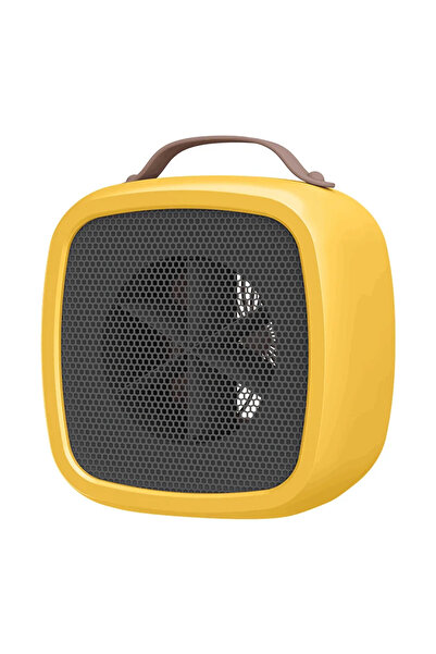 Choice1 yellow EU 220V 500W Desktop Warm Air Heater Portable Fast Heating Lig...
