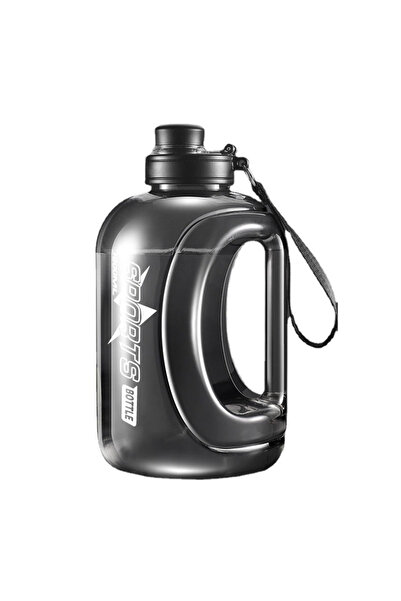 Choice1 2800ML Black 1.8L/2.8L Large Capacity Sport Water Bottle Men's Fitn C...
